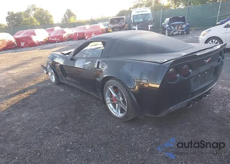 2009 Chevrolet Corvette Z06 W/3Lz из США, поврежденный, VIN 1G1YZ26E395103557